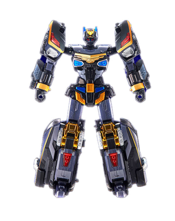 Metal Cardbot W GRAND BLUE LEON DARK EDITION Combining Robot K-Toy | PRE-ORDER