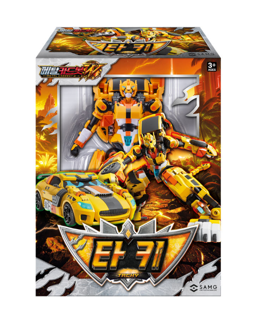 Metal Cardbot W TACHY Cheetah Female Transforming Robot K-Toy | PRE-ORDER