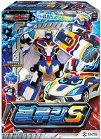 Metal Cardbot S BLUECOP S Transforming Police Car Robot K-Toy | Korean Edition