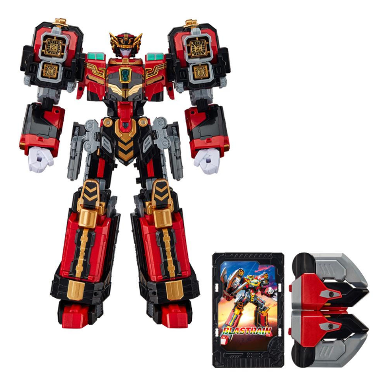 Metal Cardbot S BLASTRAIN Transforming Robot Toy | Korean Edition