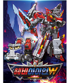 Metal Cardbot W HEAVY IRON W Trailer Truck Transforming Robot K-Toy | PRE-ORDER