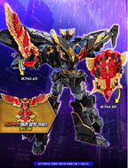 Metal Cardbot W GRAND BLUE LEON DARK EDITION Combining Robot K-Toy | PRE-ORDER