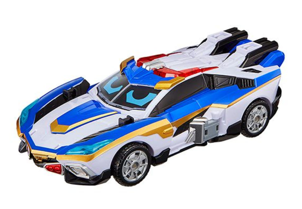 Metal Cardbot W BLUECOP W Police Car Transforming Robot K-Toy | PRE-ORDER