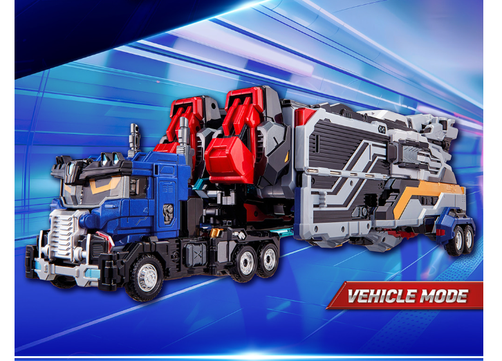 Metal Cardbot W HEAVY IRON W Trailer Truck Transforming Robot K-Toy | PRE-ORDER