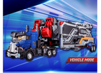 Metal Cardbot W HEAVY IRON W Trailer Truck Transforming Robot K-Toy | PRE-ORDER
