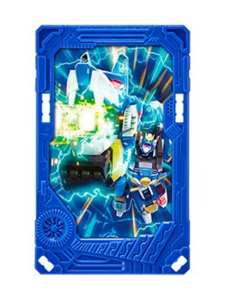 Metal Cardbot W BLUECOP W Police Car Transforming Robot K-Toy | PRE-ORDER