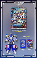 Metal Cardbot S BLUECOP S Transforming Police Car Robot K-Toy | Korean Edition