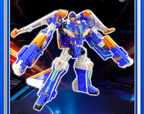 Metal Cardbot S CIELO Transforming Fighter Jet Robot K-Toy | Korean Edition