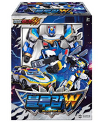 Metal Cardbot W BLUECOP W Police Car Transforming Robot K-Toy | PRE-ORDER