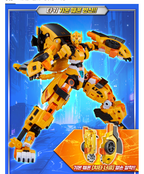 Metal Cardbot W TACHY Cheetah Female Transforming Robot K-Toy | PRE-ORDER