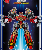 Metal Cardbot S BLASTRAIN Transforming Robot Toy | Korean Edition