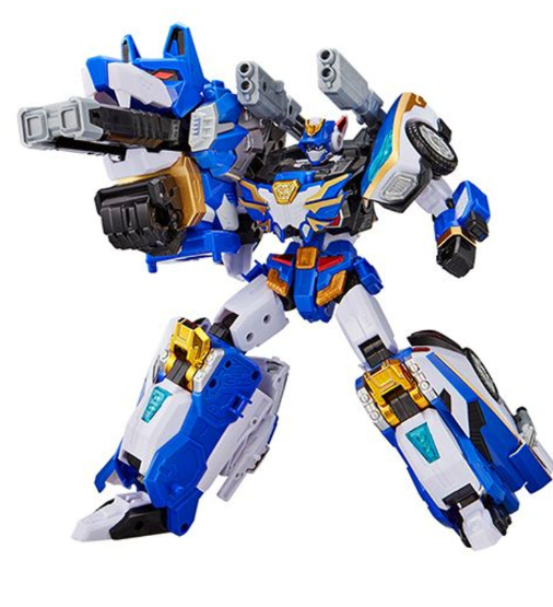 Metal Cardbot W BLUECOP W Police Car Transforming Robot K-Toy | PRE-ORDER