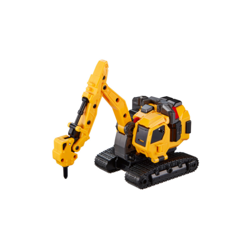 Metal Cardbot W SOLIDHORN 3-Vehicle Combining Rhino Robot K-Toy | PRE-ORDER