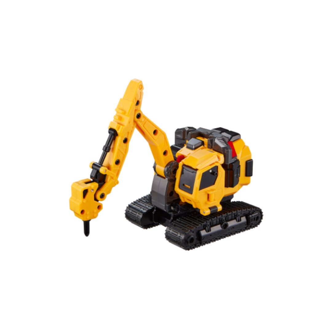 Metal Cardbot W SOLIDHORN 3-Vehicle Combining Rhino Robot K-Toy | PRE-ORDER