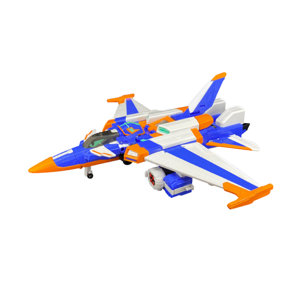 Metal Cardbot S CIELO Transforming Fighter Jet Robot K-Toy | Korean Edition