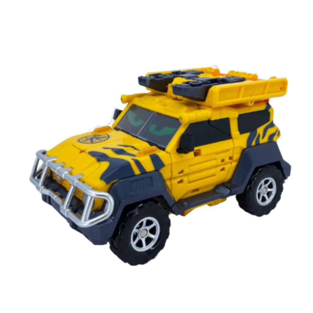 Metal Cardbot S GLOBER Transforming Off-Road SUV Robot K-Toy | Korean Edition